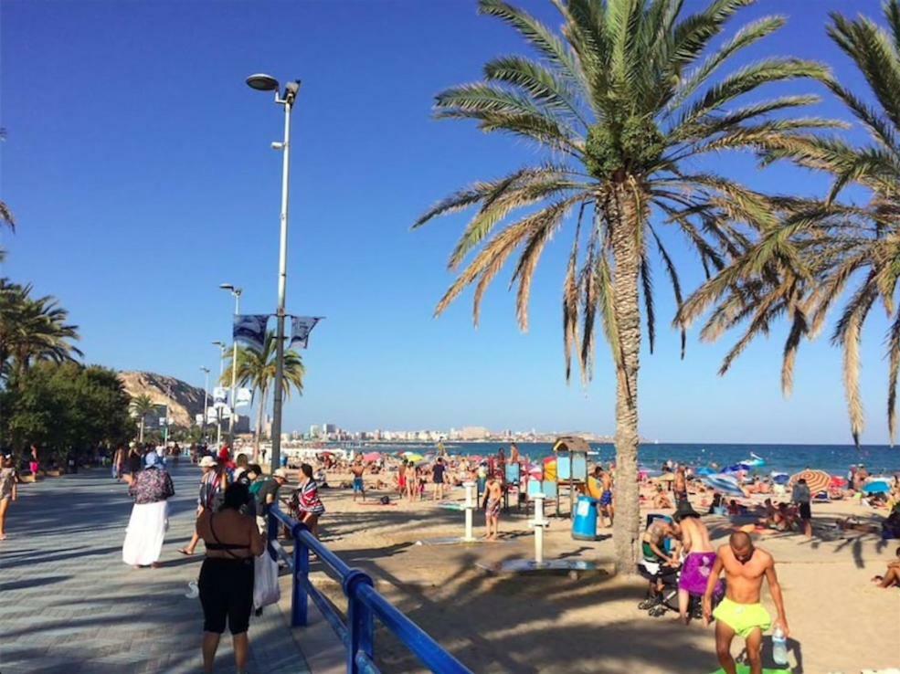 Lovely, New, Bright 3 Mins To Beach Apt 105 Sq Meters Alicante Exterior photo